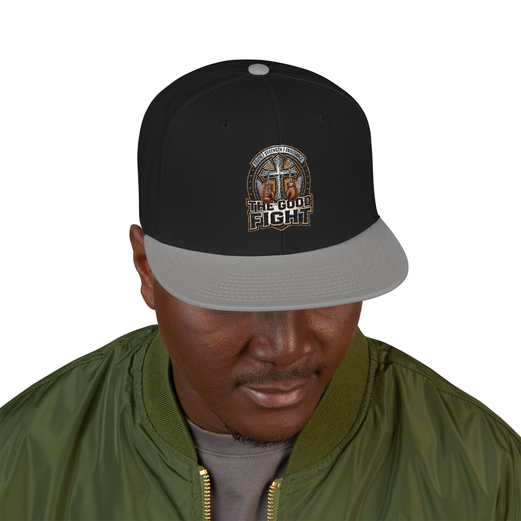 Rep The Fight - The Good Fight Snapback Hat