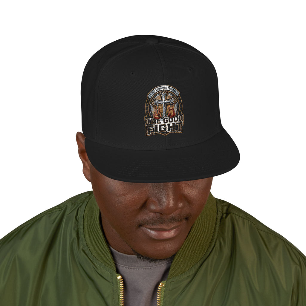 Rep The Fight - The Good Fight Snapback Hat