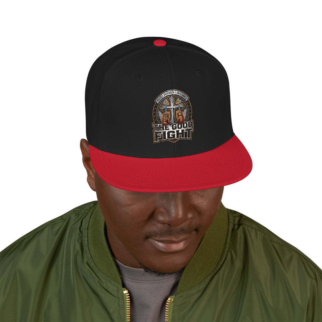 Rep The Fight - The Good Fight Snapback Hat