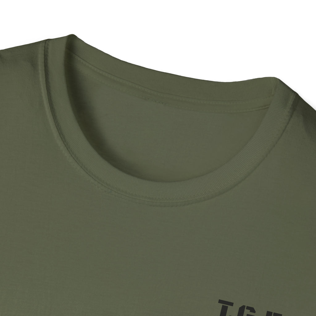 Man of God T-Shirt — Full Armor Knight Graphic Tee with T.G.F. Chest Print
