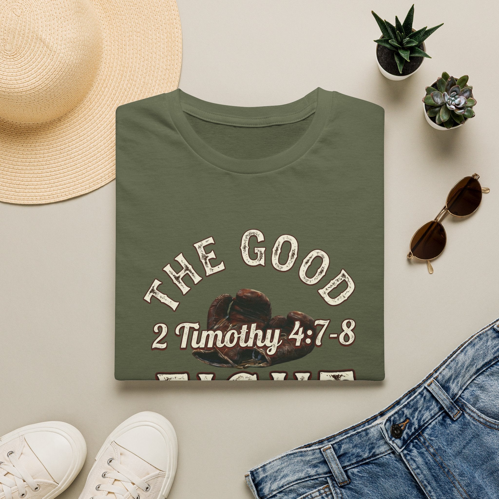 Gloves up! The Good Fight Tee