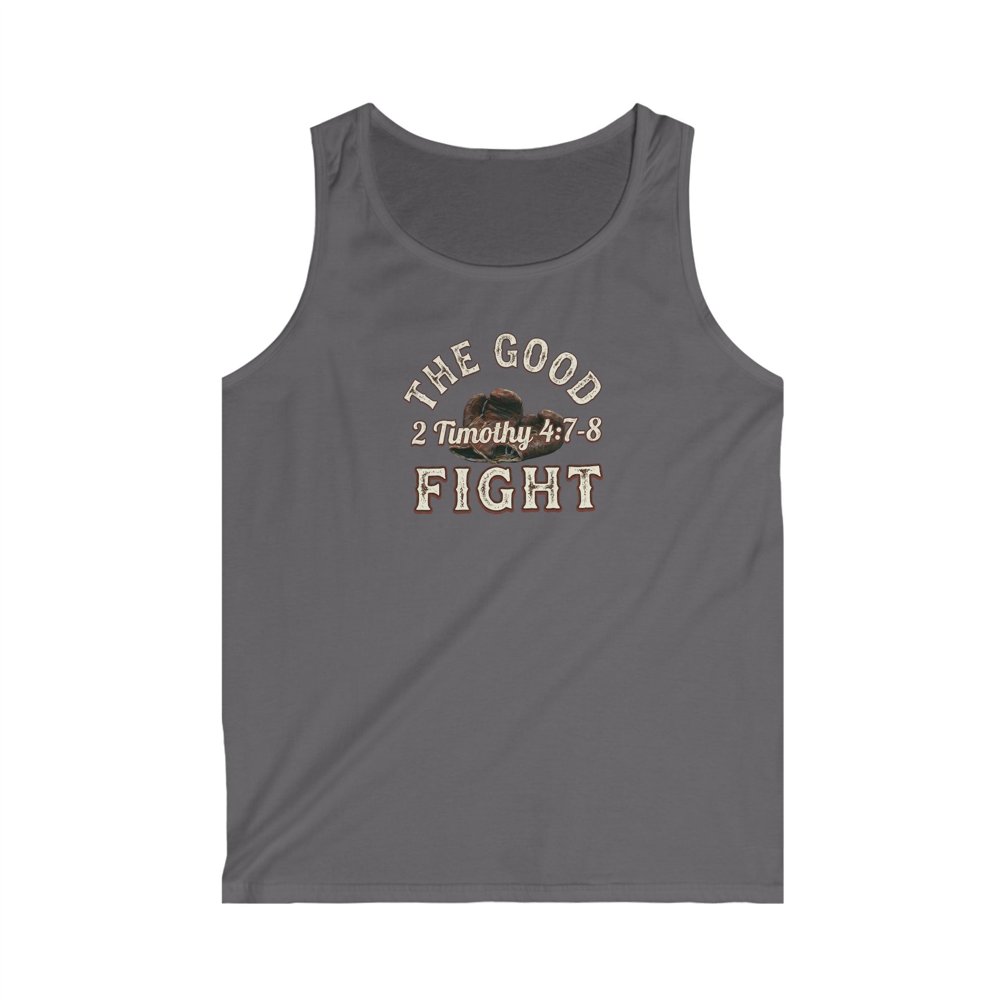 The Good Fight Tank Top — 2 Timothy 4:7 Rep the fight!