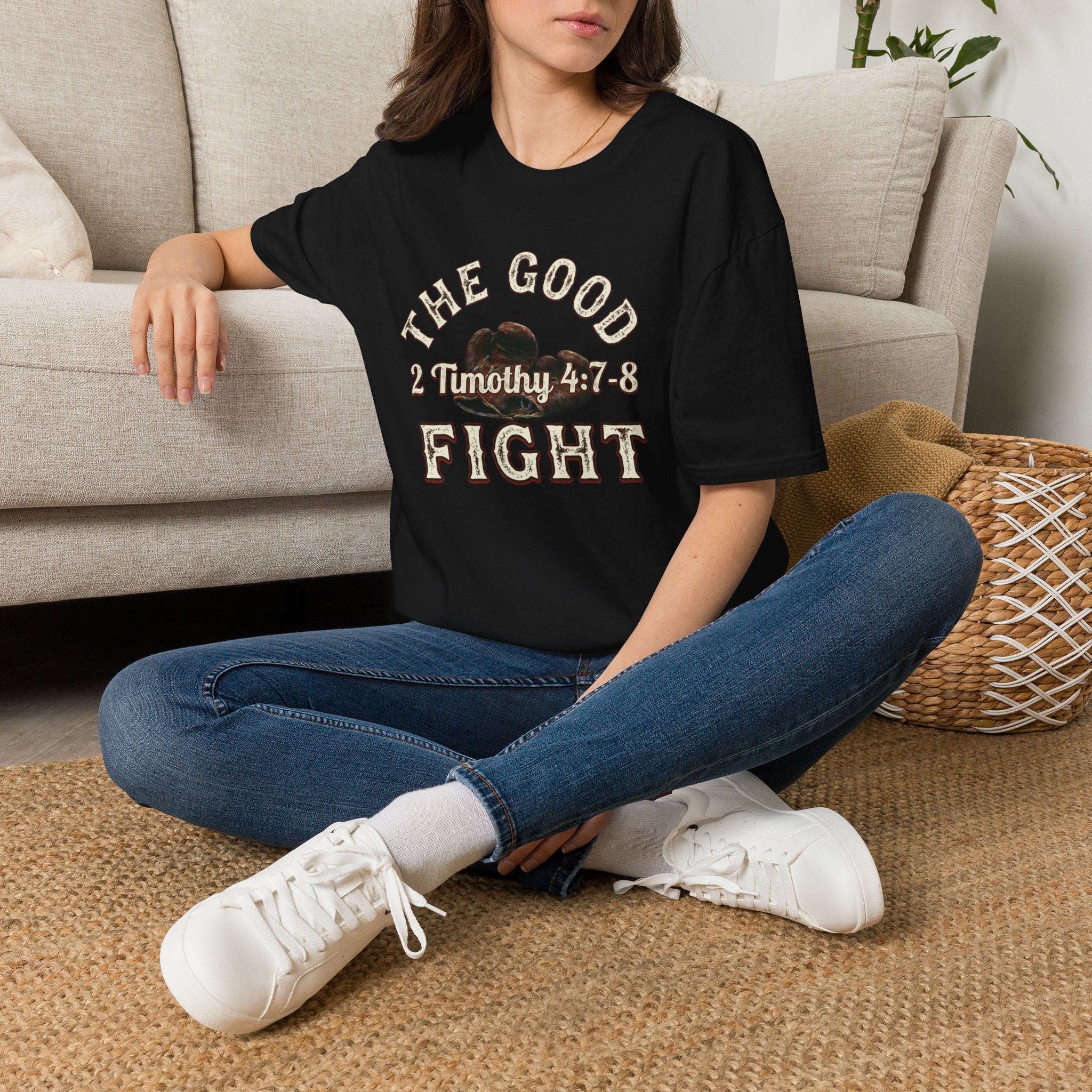 Gloves up! The Good Fight Tee