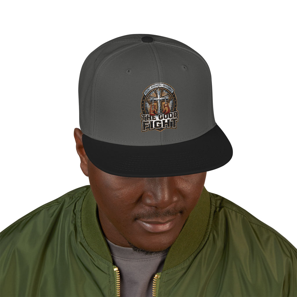 Rep The Fight - The Good Fight Snapback Hat