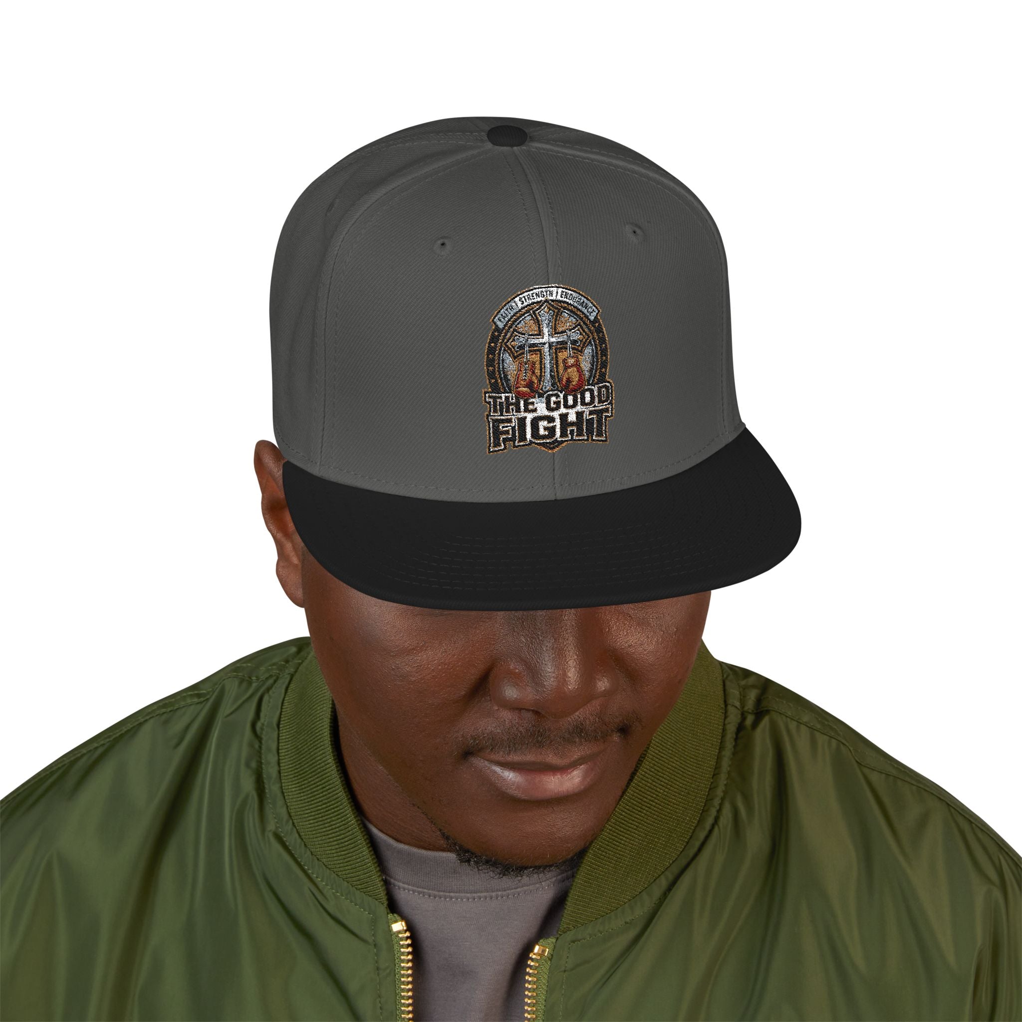 Rep The Fight - The Good Fight Snapback Hat